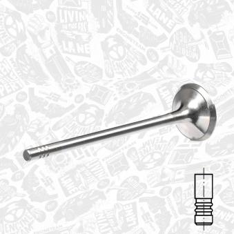 Soupape d'émission ET ENGINETEAM VE0025