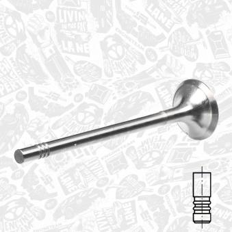 Soupape d'émission ET ENGINETEAM VE0075
