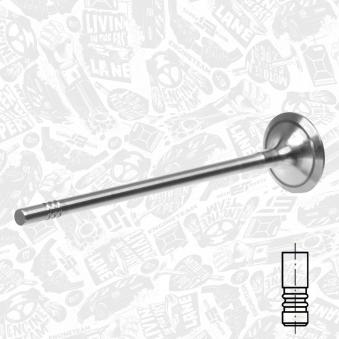 Soupape d'émission ET ENGINETEAM VE0186