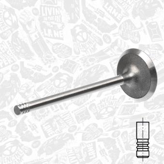 Soupape d'admission ET ENGINETEAM VI0047