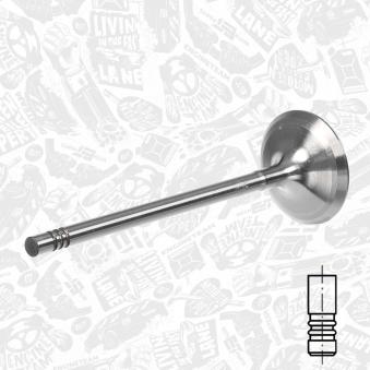 Soupape d'admission ET ENGINETEAM VI0191