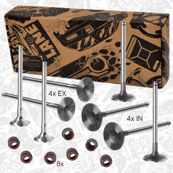 Kit de soupapes, soupapes d'admission/d'échappement ET ENGINETEAM VS0002