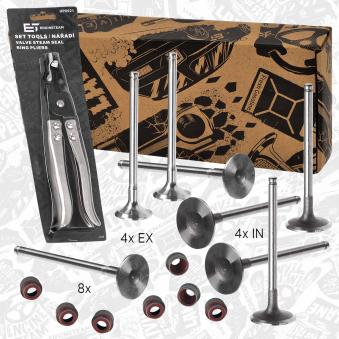 Kit de soupapes, soupapes d'admission/d'échappement ET ENGINETEAM VS0002VR1