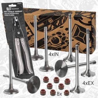 Kit de soupapes, soupapes d'admission/d'échappement ET ENGINETEAM VS0005VR1