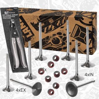 Kit de soupapes, soupapes d'admission/d'échappement ET ENGINETEAM VS0009VR1