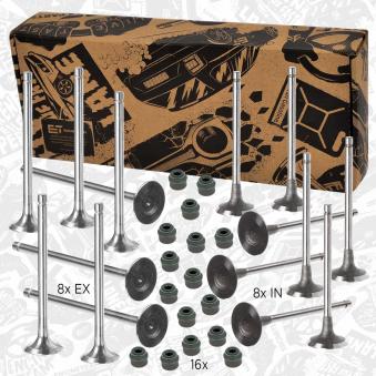 Kit de soupapes, soupapes d'admission/d'échappement ET ENGINETEAM