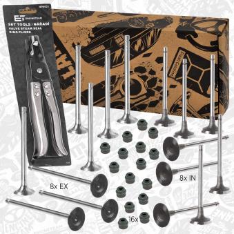Kit de soupapes, soupapes d'admission/d'échappement ET ENGINETEAM VS0011VR1