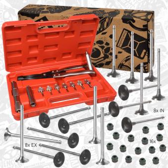 Kit de soupapes, soupapes d'admission/d'échappement ET ENGINETEAM