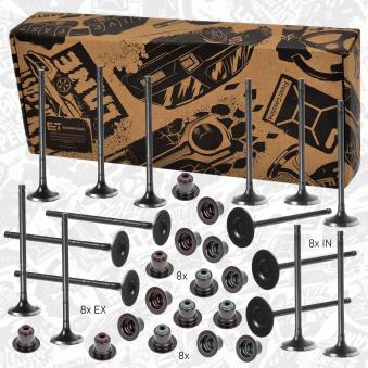 Kit de soupapes, soupapes d'admission/d'échappement ET ENGINETEAM