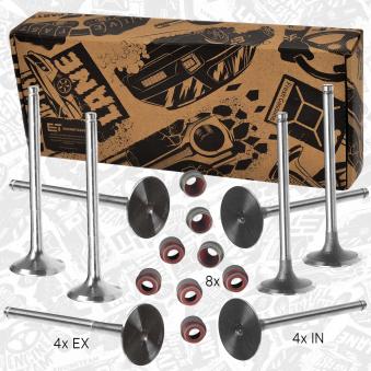 Kit de soupapes, soupapes d'admission/d'échappement ET ENGINETEAM