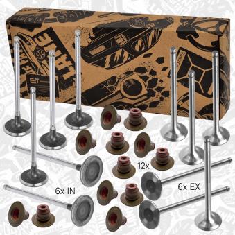 Kit de soupapes, soupapes d'admission/d'échappement ET ENGINETEAM VS0033