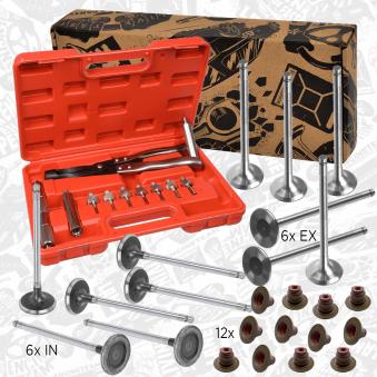 Kit de soupapes, soupapes d'admission/d'échappement ET ENGINETEAM VS0033VR2