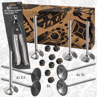 Kit de soupapes, soupapes d'admission/d'échappement ET ENGINETEAM VS0034VR1