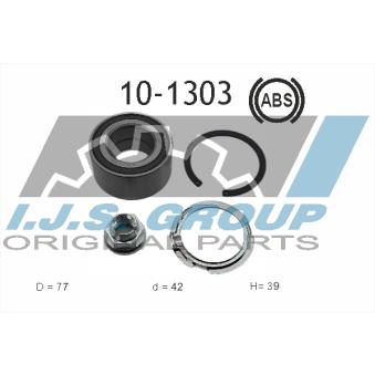 Roulement de roue avant IJS GROUP 10-1303