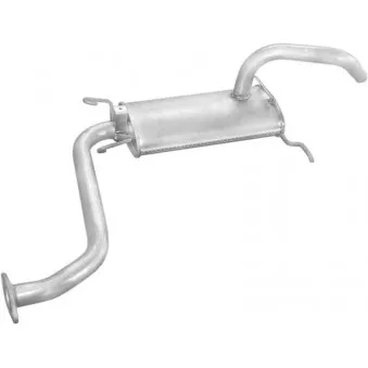 Silencieux arrière 4MAX