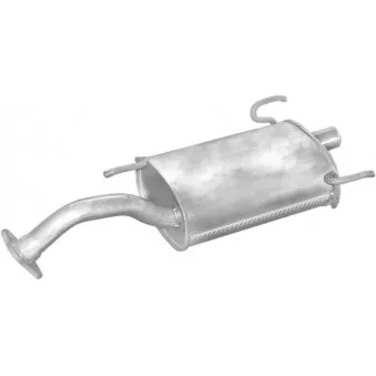 Silencieux arrière 4MAX