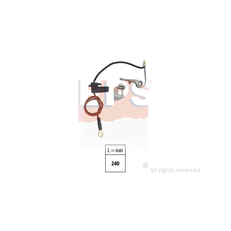 Jeu de contacts, distributeur d'allumage EPS 1.215.102