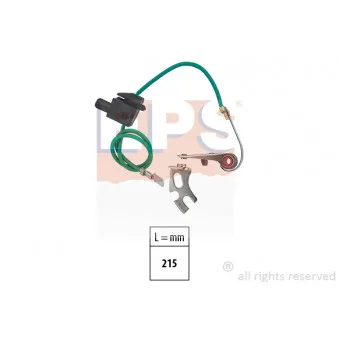 Jeu de contacts, distributeur d'allumage EPS 1.215.122