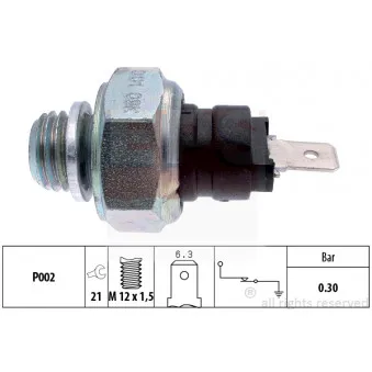 Indicateur de pression d'huile EPS 1.800.001