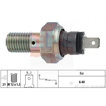 Indicateur de pression d'huile EPS 1.800.004