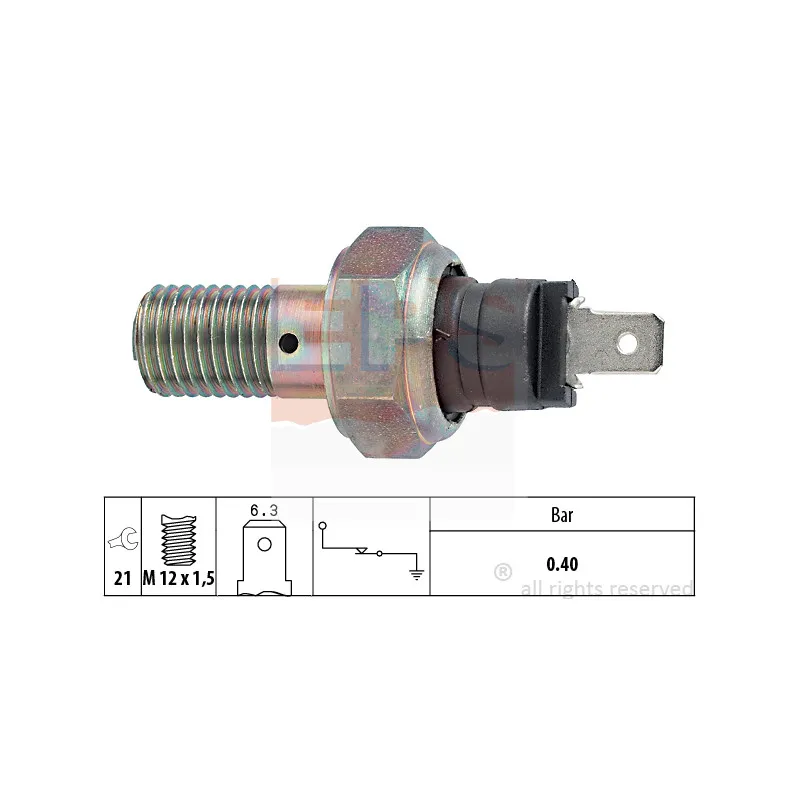 Indicateur de pression d'huile EPS 1.800.004