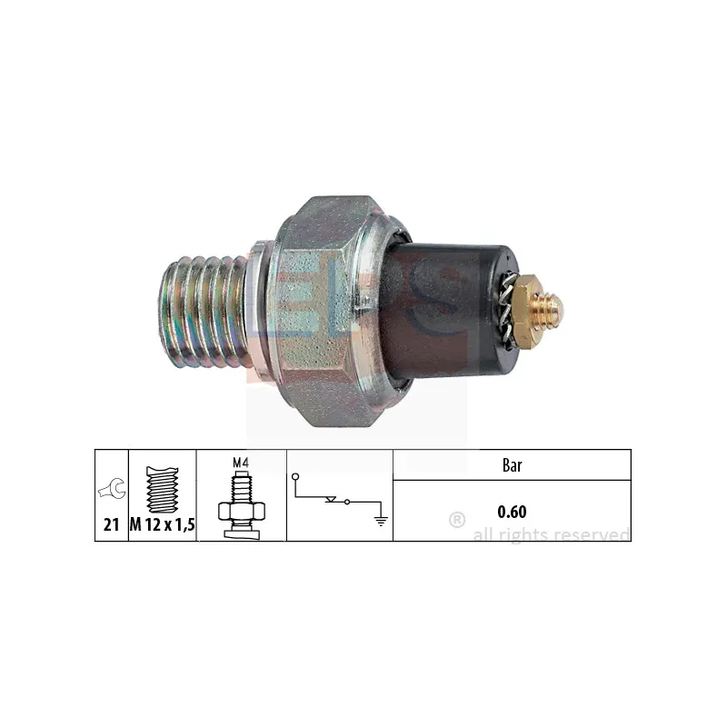 Indicateur de pression d'huile EPS 1.800.020