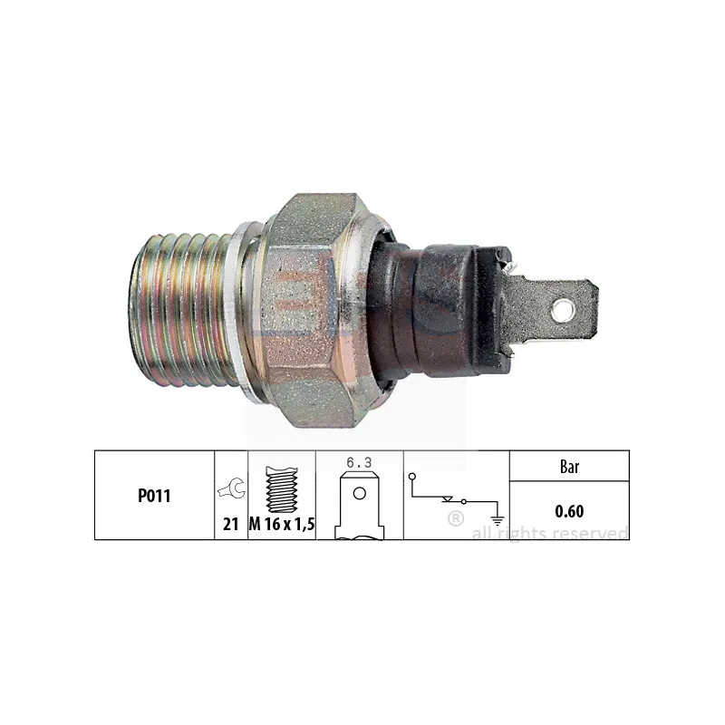 Indicateur de pression d'huile EPS 1.800.021
