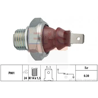Indicateur de pression d'huile EPS 1.800.023