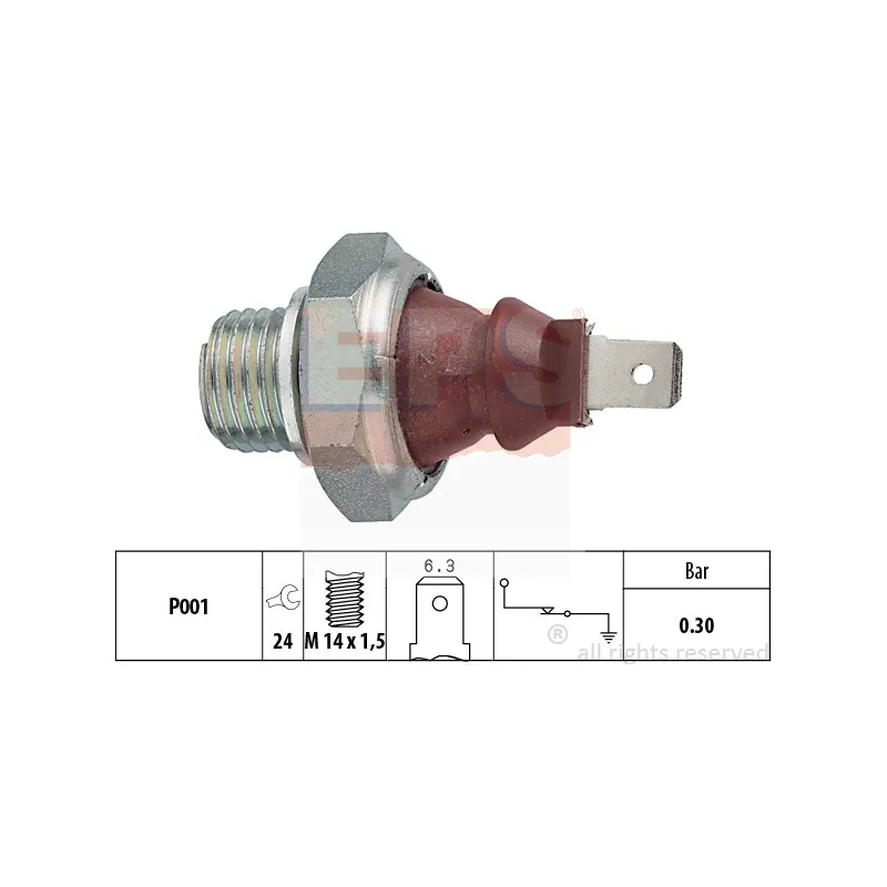 Indicateur de pression d'huile EPS 1.800.023