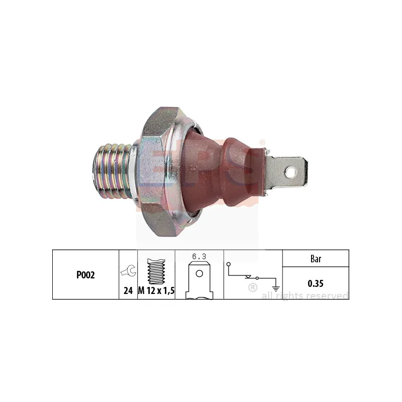 Indicateur de pression d'huile EPS 1.800.026