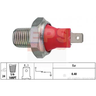 Indicateur de pression d'huile EPS 1.800.032