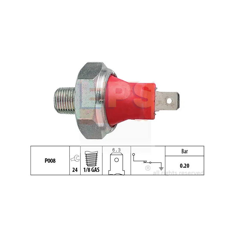 Indicateur de pression d'huile EPS 1.800.035