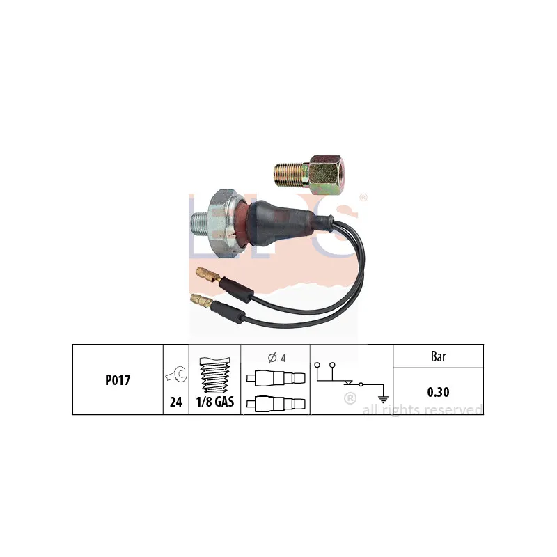 Indicateur de pression d'huile EPS 1.800.065