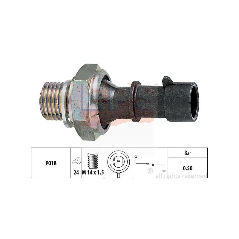 Indicateur de pression d'huile EPS 1.800.069