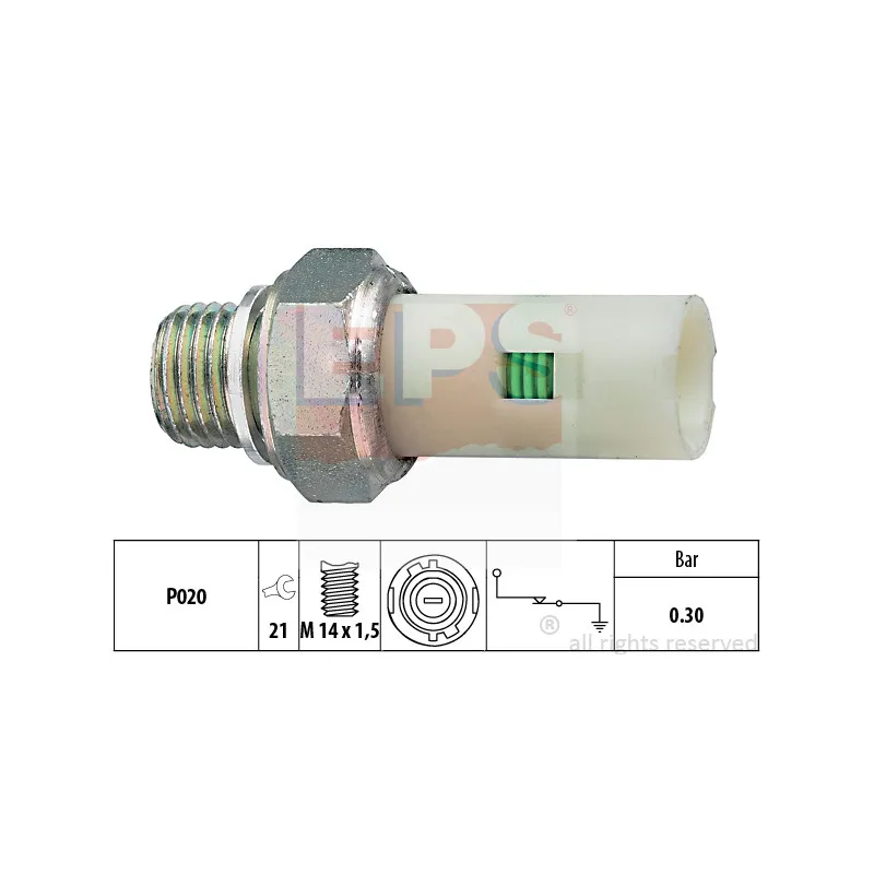 Indicateur de pression d'huile EPS 1.800.076