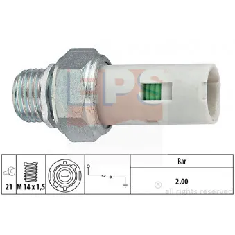 Indicateur de pression d'huile EPS 1.800.084