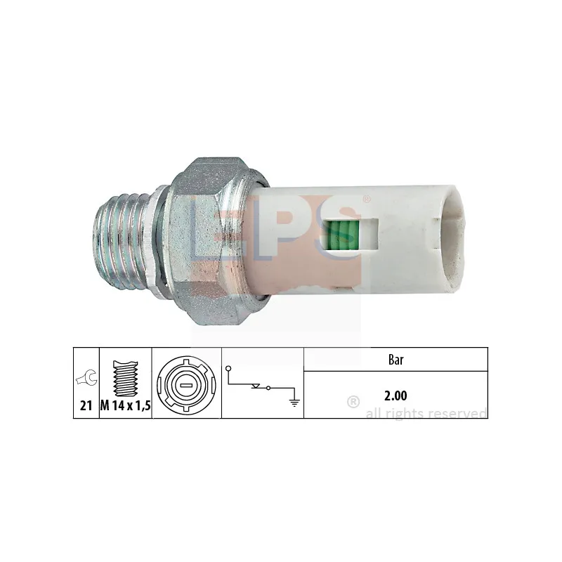 Indicateur de pression d'huile EPS 1.800.084