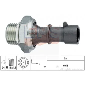 Indicateur de pression d'huile EPS 1.800.086