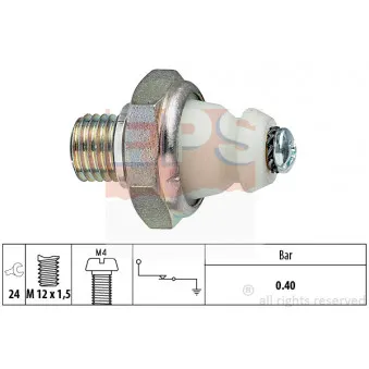Indicateur de pression d'huile EPS 1.800.098