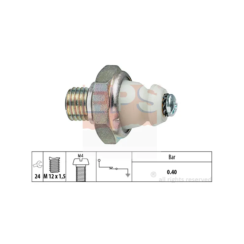 Indicateur de pression d'huile EPS 1.800.098