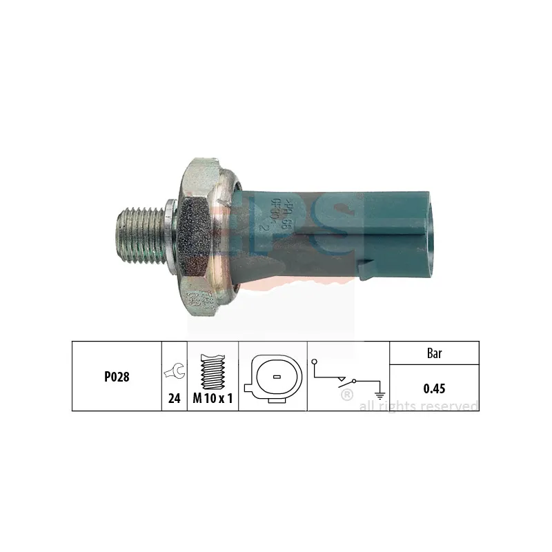 Indicateur de pression d'huile EPS 1.800.174