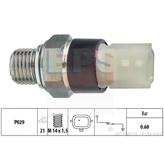 Indicateur de pression d'huile EPS 1.800.178