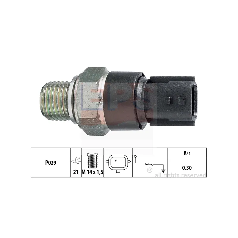 Indicateur de pression d'huile EPS 1.800.181