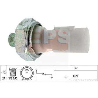 Indicateur de pression d'huile EPS 1.800.182