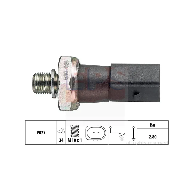 Indicateur de pression d'huile EPS 1.800.185