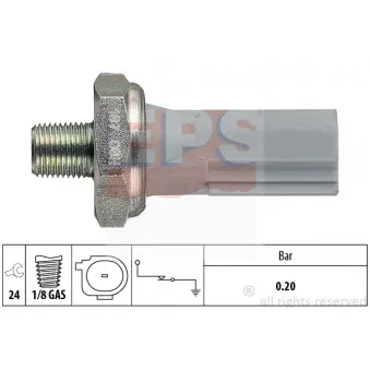 Indicateur de pression d'huile EPS 1.800.187