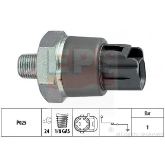 Indicateur de pression d'huile EPS 1.800.188