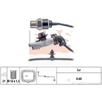 Indicateur de pression d'huile EPS 1.800.199