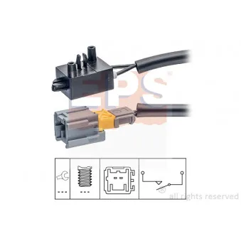 Commande, embrayage (régulateur de vitesse) EPS 1.810.210