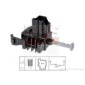 Commande, embrayage (régulateur de vitesse) EPS 1.810.271